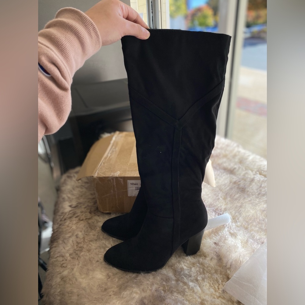 KYLLIE WIDE CALF Size 10